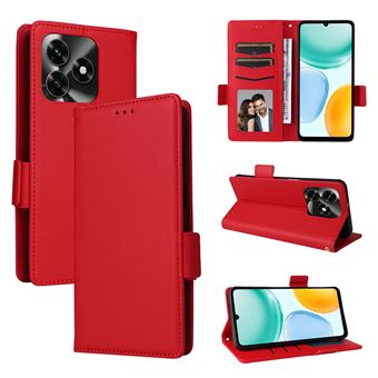 Capa FOXDOCK para Honor X5C Plus 4G | Prova de Choque | Magnética| TPU | Suporte para Cartão | Vermelho - 1