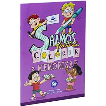 Salmos para Colorir e Memorizar - Português e Libras: Tradução Novos Leitores (TNL) - 1