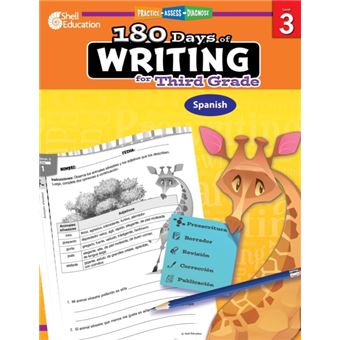 180 Days Of Writing For Third Grade Spanish - 1