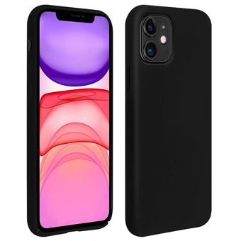 Capa Avizar para Apple iPhone 11 | Semirrígida Acabamento Soft Touch - Preto - 1