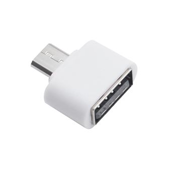 Adaptador Multi4you OTG Micro USB para USB - Branco - 1