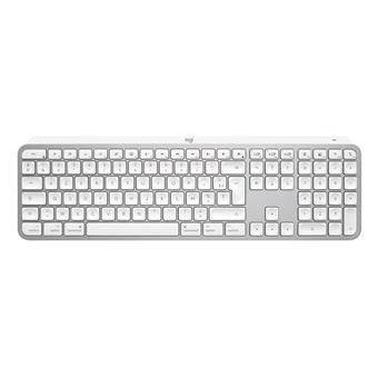 Teclado Wireless Logitech Master MX Keys S for Mac | Idioma: Francês | Alumínio, Branco - 1