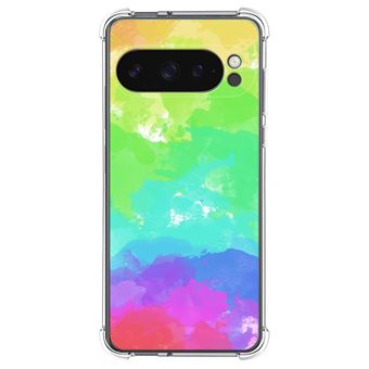 Capa de Silicone TUMUNDOSMARTPHONE para Google Pixel 9 Pro 5G anti-choque | desenhos aquarela 03 - 1