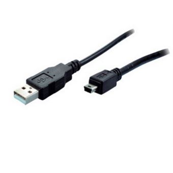 shiverpeaks BS77161 cabo USB 1 m 2.0 USB A Mini-USB B Preto - 1