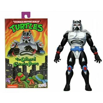 Figura Neca The Colossal Chrome Dome Tartarugas Ninja TMNT - 1