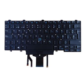 Teclado para Computador Portátil Dell Latitude E5450 E7250 E7450 Backlit Y Com Pointstick - 1