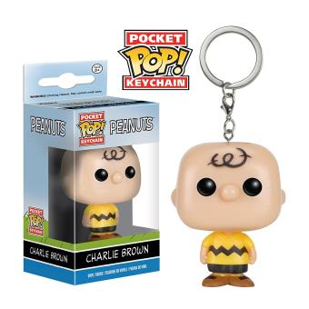 Porta-chaves Funko Pocket Pop! Peanuts - Charlie Brown - 1