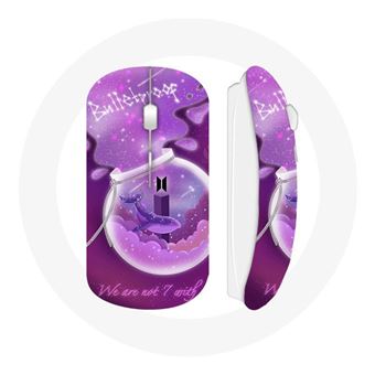 Rato Wireless Maniacase Bts Foto de Conceito À Prova de Bala - 1