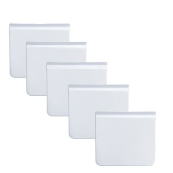 Sacos de armazenamento de alimentos CO-Phénix | Reutilizável | 5 Peças | 18x22cm - 1