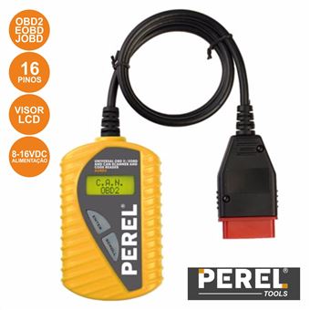 Cscanner E Leitor De Código Universa Perel Obd Ii Eobd E Can - 1