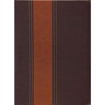 Bíblia Thompson. Capa Luxo Marrom Escuro E Claro - 1