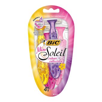 Lâminas BIC Miss Soleil Color Collection | 4 Unidades - 1