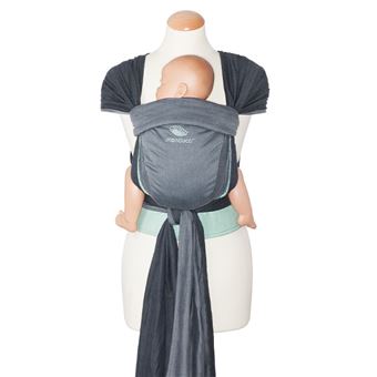 Wrap para bebé Manduca Twist | Azul, Cinzento - 1