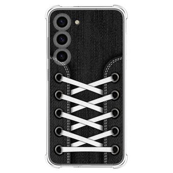 Capa Tumundosmartphone de silicone anti-choque para Samsung Galaxy S23 5G design Tênis 02 Desenhos - 1