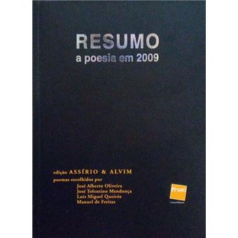 Resumo a poesia em 2009. - 1