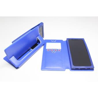 Capa Universal One Plus Tamanho 6.0'' Polegadas Flip Cover com Janela -  Azul - 1
