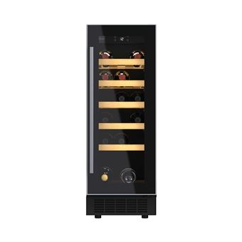 Cave de Vinho Hoover HWCB 30/1 | 81,3x29,5x57,5 cm | 19 Garrafas | F | Preto - 1