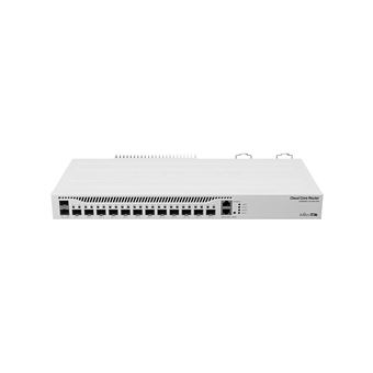 Router com Fio Mikrotik CCR2004-1G-12S+2XS | Branco - 1