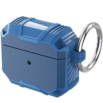 Capa e TPU à prova de choque com mosquetão, safira/safira Magunivers para AirPods with Charging Case (2016)/(2019)/AirPods with Wireless Charging Case (2019) - 1