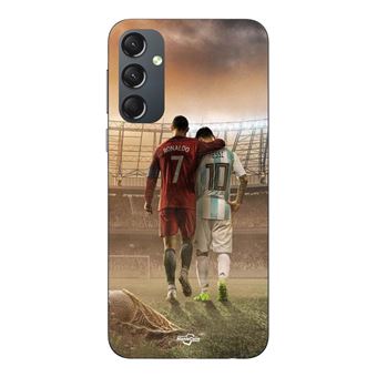 Capa Maniacase para Samsung Galaxy S25 FE | Cristiano Ronaldo Messi Goat - 1