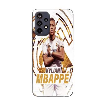 Capa Maniacase para Samsung Galaxy A33 5g Kylian Mbappe Real Madrid wallpaper celebration - 1