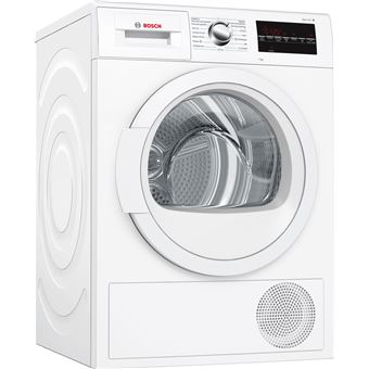 Máquina de Secar Roupa Carga Frontal Bosch WTG86262ES 7Kg B Branco