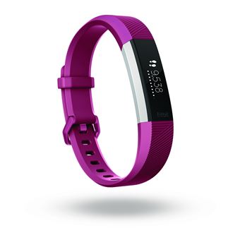 Fitbit Alta HR Rastreador de atividade para pulso Fúcsia, Inox OLED