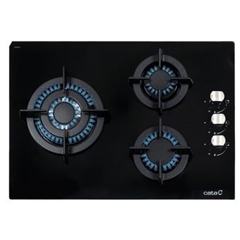 Placa a Gás CATA CCI 5003 BK | 59 cm | 3 Zonas | Preto - 1