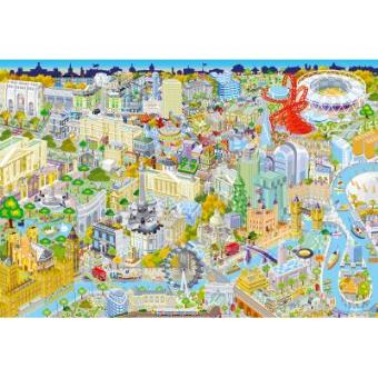 London From Above Jigsaw Puzzle 500 Pieces Gibsons Games