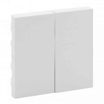 Tecla Dupla LEGRAND NL-STEP | branco - 1