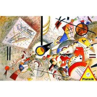 Kandinsky Bustling Aquarelle Jigsaw Puzzle 1000 Pieces Piatnik - 1