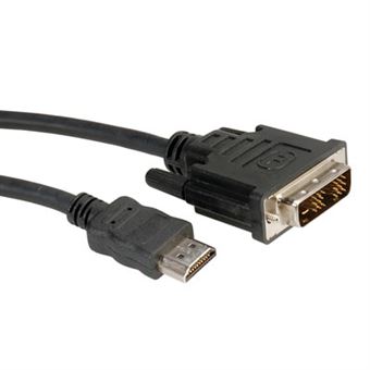 Rotronic 3m DVI/HDMI DVI-D Preto - 1