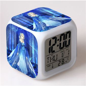 Despertador Infantil HSMY | LED | Multifuncional Colorido | FROZEN 78 - 1