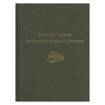 Krinoi Kai Limenes - Studies in Honor of Joseph and Maria Shaw - Hardback - 2007 - 1