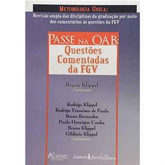 Passe Na Oab. Questões Comentadas Da Fgv - 1