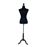 Manequim Feminino de Costura HOMCOM Busto de Senhora para Modistas Exibição Negro Altura Ajustável a 130-168cm_2