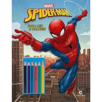 Homem-Aranha - Para Ler E Colorir - 1