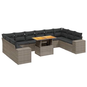 Conjunto de Mobiliário de Exterior VidaXL 3272831 - 1