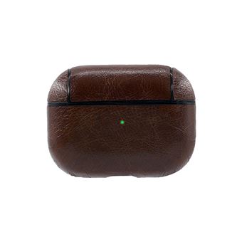 Capa Magunivers | PU cavalo Maluco café para Apple AirPods Pro - 1