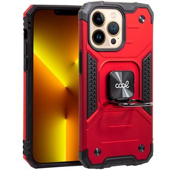 Capa COOL para iPhone 13 Pro Max Hard Ring - Vermelho - 1