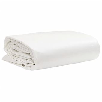 Lona vidaXL | 3x3 m 650 g/m² | branco - 1