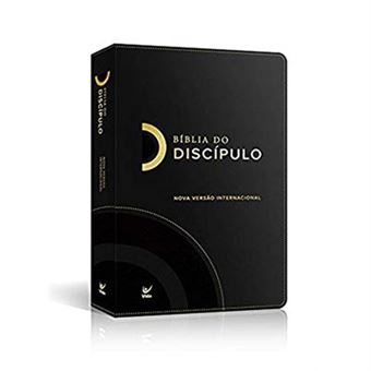 Bíblia Do Discípulo Nvi Capa Luxo Preta - 1