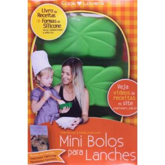 Kit Mini Bolos Para Lanches. Receitas com Alternativas de Ingredientes Funcionais e Light - Série Pequena - 1