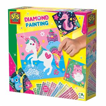 Pintar com Diamantes Animais Felizes Ses Hobby - 1