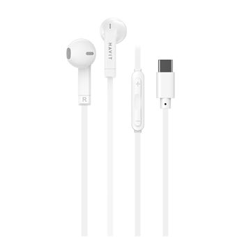 Auriculares Havit 6939119077815 | Branco - 1