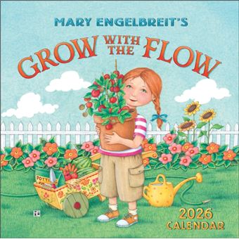 Mary Engelbreit's Grow with the Flow 2026 Mini Wall Calendar - 1