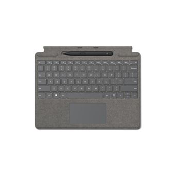 Teclado para Dispositivos Móveis Microsoft Surface Pro Signature Keyboard with Slim Pen 2 | Platina - 1