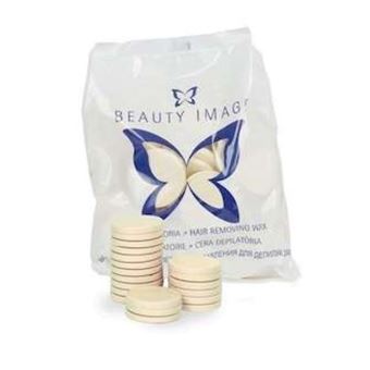 Discos de Cera para Depilação Beauty Image | 1Kg | Leite - 1