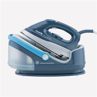 Ferro com Caldeira H.Koenig V5i | 1.7 L | Azul, Branco - 1