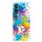 Capa Hapdey para Xiaomi Mi Note 10 - Note 10 Pro - CC9 Pro | Silicone Flexível em TPU | Design Jogadores de futebol abstratos, multicoloridos - Transparente_0